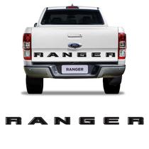 Faixa Tampa Traseira Ranger 2020/2022 Adesivo Alto-Relevo