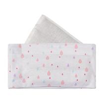 Faixa Térmica Abdominal Com Ervas Para Bebê Anti-Cólica Em Malha Estampada 70cm X 9cm Baby Papi Textil Cor:Gotas Faixa Térmica Abdominal Com Ervas Para Bebê Anti-Cólica Em Malha Estampada 70cm X 9cm Baby Papi Textil Cor:Gotas