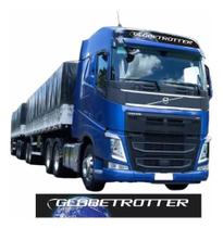 Faixa Testeira Quebra Sol Para Globetrotter Volvo Fh Nh Fm