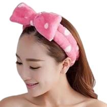 Faixa Tiara Laço Maquiagem Skin Care Cabelo Estampas Sortidas