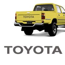 Faixa Toyota Hilux 1999/2005 Adesivo Grafite Tampa Traseira