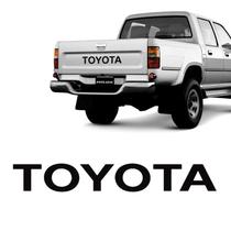 Faixa Toyota Hilux 1999/2005 Adesivo Preto Tampa Traseira
