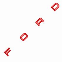 Faixa Traseira Adesivo F-1000 93 94 95 1996 1997 - Vermelho