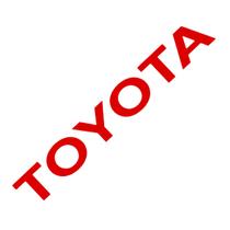 Faixa Traseira Adesivo Toyota 2009 2010 2011 2012 - Vermelho Faixa Traseira Adesivo Toyota 2009 2010 2011 2012 - Vermelho