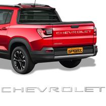 Faixa Traseira Chevrolet Montana 2022 2023 Adesivo Resinado