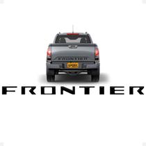 Faixa Traseira Compatível Frontier 2022/2024 Preto Resinado Faixa Traseira Compatível Frontier 2022/2024 Preto Resinado