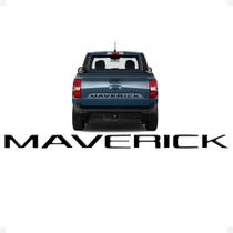 Faixa Traseira Compatível Maverick Adesivo Resinado Genérico