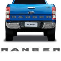 Faixa Traseira Ford Ranger 2020 Adesivo Modelo Original