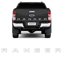 Faixa Traseira Ford Ranger Adesivo Alto-Relevo 2013/2019 Faixa Traseira Ford Ranger Adesivo Alto-Relevo 2013/2019