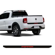 Faixa Traseira Saveiro Pepper 2018/2019 Adesivo Modelo Original