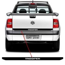 Faixa Traseira Saveiro Trooper 2010/2014 Adesivo Preto Faixa Traseira Saveiro Trooper 2010/2014 Adesivo Preto