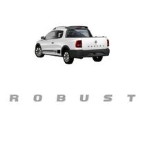 Faixa Traseiro Robust Saveiro 17/19 Cinza