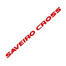 Faixa Traseiro Saveiro Cross G5 G6 - Modelo 4 Vermelho Faixa Traseiro Saveiro Cross G5 G6 - Modelo 4 Vermelho