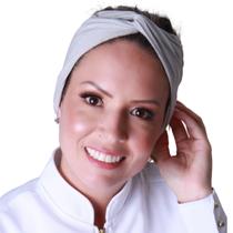 Faixa Turbante Gelo - Loreca