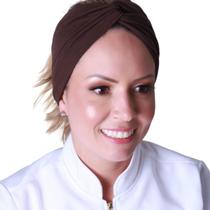 Faixa Turbante Marrom - Loreca