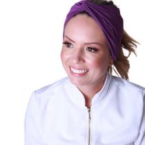 Faixa Turbante Roxa - Loreca