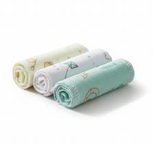 Faixa Umbilical para Bebê Kit com 3 unidades 100% Algodão flanelado - Faixa de Umbigo