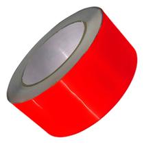 Faixa Vermelha Para Vidro Anti Colisão Anti Trombada 8cm X 50m Faixa Vermelha Para Vidro Anti Colisão Anti Trombada 8cm X 50m