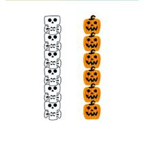 Faixa Vertical 110cm De Halloween Un - Silverfestas Faixa Vertical 110cm De Halloween Un - Silverfestas