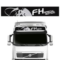 Faixa Volvo Fh Special Edition 540 Adesivo Quebra-sol Prata Faixa Volvo Fh Special Edition 540 Adesivo Quebra-sol Prata