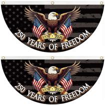 Faixa WENWELL 250 Anos de Liberdade 91x183 cm - Kit com 2