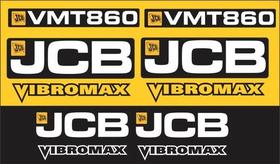 Faixas Adesiva Rolo Vibromax Compatível Com Jcb Vmt 860 Faixas Adesiva Rolo Vibromax Compatível Com Jcb Vmt 860