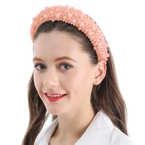 faixas de cabeça de pérola Beaded (bandana pérola-4) faixas de cabeça de pérola Beaded (bandana pérola-4)