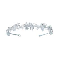 Faixas De Cabelo Femininas Artesanais Com Flores De Strass E Cristais, Tiaras De Miçangas Para Uso