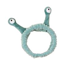 Faixas De Cabelo Femininas Com Orelhas De Animais Fofas E Bola De Pelúcia, Faixa Elástica De Fleece