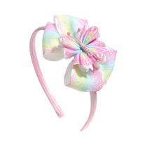 Faixas De Cabelo Para Meninas Com Glitter E Estrelas Em Renda Arco-Íris, Acessórios De Cabelo Para Faixas De Cabelo Para Meninas Com Glitter E Estrelas Em Renda Arco-Íris, Acessórios De Cabelo Para