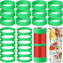 Faixas de Silicone Yoande 24 Peças Resistentes ao Calor para Sublimação