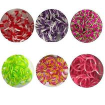 Faixas de tear de borracha de contas compatíveis com pulseira de silicone Faixas de tear de borracha de contas compatíveis com pulseira de silicone