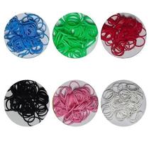 Faixas de tear de borracha de contas compatíveis com pulseira de silicone Faixas de tear de borracha de contas compatíveis com pulseira de silicone