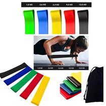Faixas Elásticas para Treino Funcional e Fortalecimento Muscular Faixas Elásticas para Treino Funcional e Fortalecimento Muscular