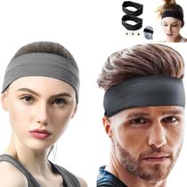 Faixas Headband Anti Suor Cabelo eira Esporte Corrida - Quero & Preciso
