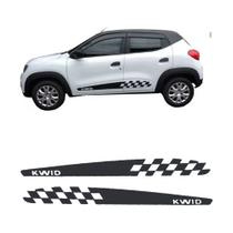 Faixas Laterais Adesivo Carro Renault Kwid Em Vinil