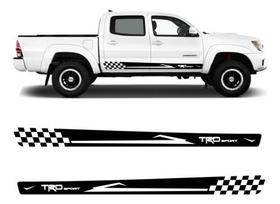 Faixas Laterais Compatível Adesivo Carro Hilux Toyota