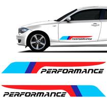 Faixas Performance Bmw Flecha Adesivos Lateral Preto