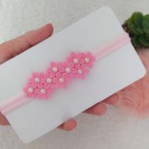 Faixinha Floral para Bebê - Malu Ateliê