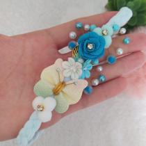 Faixinha Infantil Jardim Encantado - Malu Ateliê Faixinha Infantil Jardim Encantado - Malu Ateliê