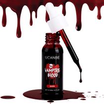 Fake Blood UCANBE Dripping 30 ml, lavável para fantasia de Halloween