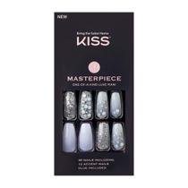 Fake Nails KISS Masterpiece Mani Long, única e luxuosa