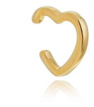 Fake Piercing Carla Formato Coração G banhado em ouro 18k Fake Piercing Carla Formato Coração G banhado em ouro 18k