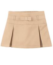 Falda IZOD para Niñas con Cintura Elástica, Plisada en Color Caqui para Uniforme Escolar, Talla 2T Falda IZOD para Niñas con Cintura Elástica, Plisada en Color Caqui para Uniforme Escolar, Talla 2T