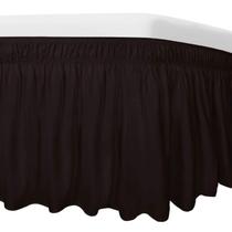 Falda para Cama Easy-Going para Cama Twin/Full, Caída de 56 cm Chocolate
