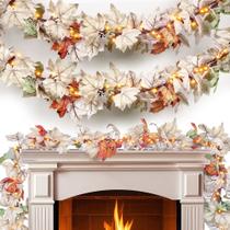 Fall Garland Meknow 2PK 2,7 m 50 lâmpadas incandescentes quentes 120 V