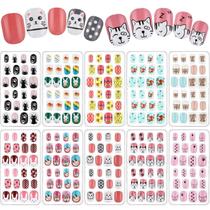 False Nails Maitys 240 peças, capa completa para crianças, acrílico False Nails Maitys 240 peças, capa completa para crianças, acrílico