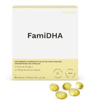 FamiDHA 4 Semanas Suplemento com Ômega3 DHA para Gestantes e Lactantes 28 cápsulas