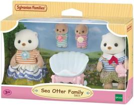 Familia das lontras-marinhas sylvanian families - epoch