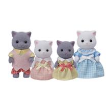 Família de Gatos Persas Calico Critters - Bonecas Colecionáveis